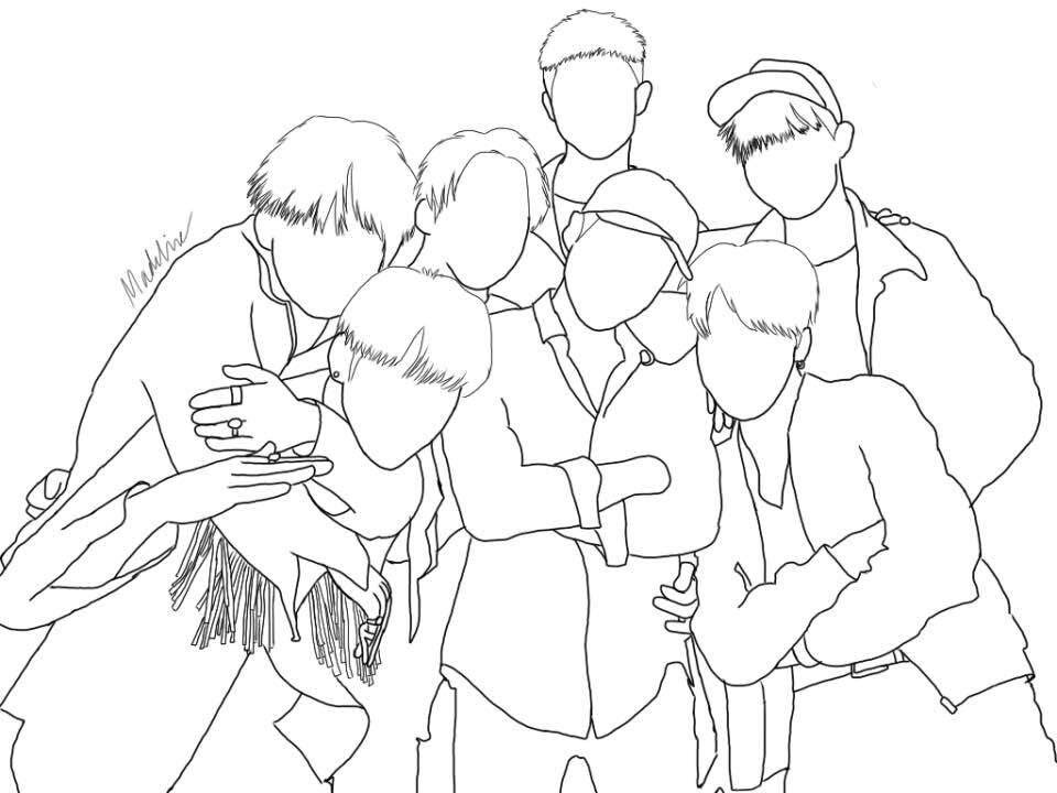 26+ K Pop Bts Logo Coloring Pages Pics