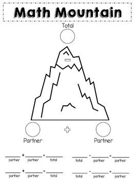 2nd Grade Math Mountain Worksheets - Page Canvas
