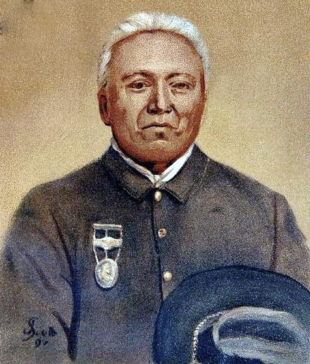 Chief Captain Dave (Nu-Man-Mar), Piute, Nevada Agency