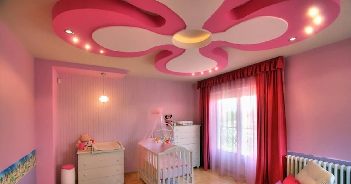 42 Plafon Gypsum Kamar Tidur Anak