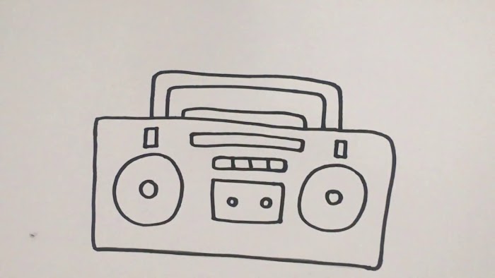 Mewarnai Gambar Radio Anak Tk
