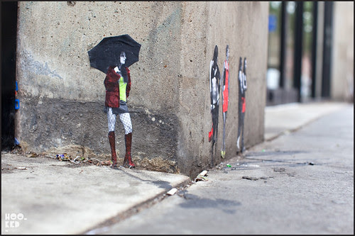 Pablo Delgado — Miniature Street Art in Shoreditch, London