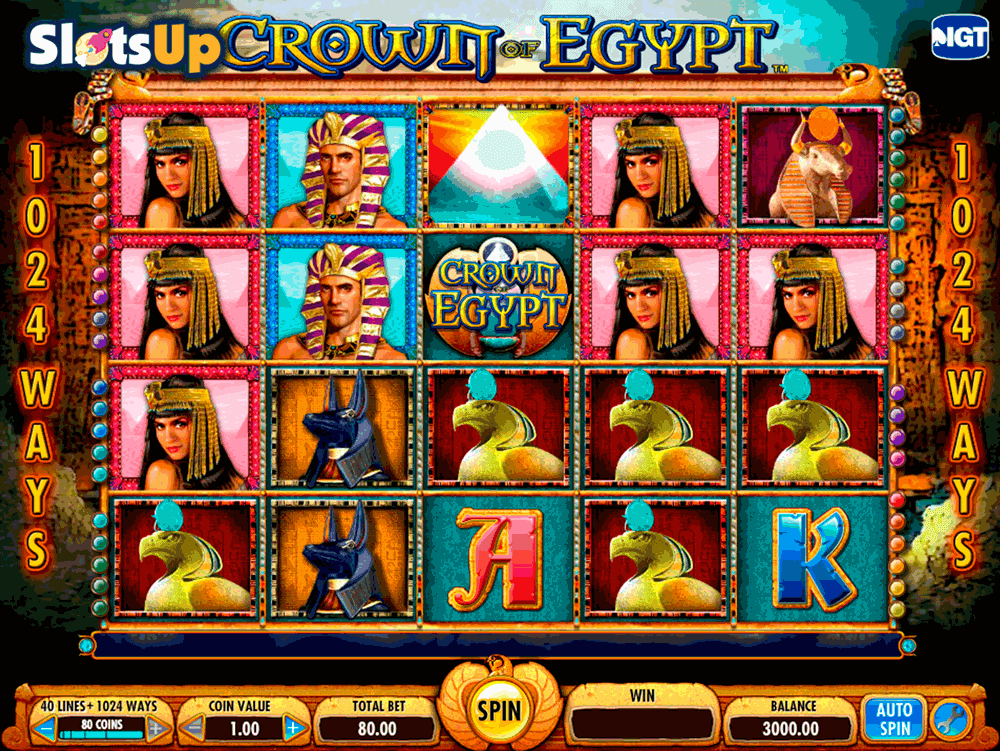 Crown of Egypt Slots The Crown of Egypt might not be as popular as other Egyptian-themed online slot games, but it is equally fun to play, thanks to its stunning graphics, entertaining sound effects, smooth animation, and intriguing features.This game was released in December and features 5 reels, 40 paylines, and Ways to Win/5().Kınık