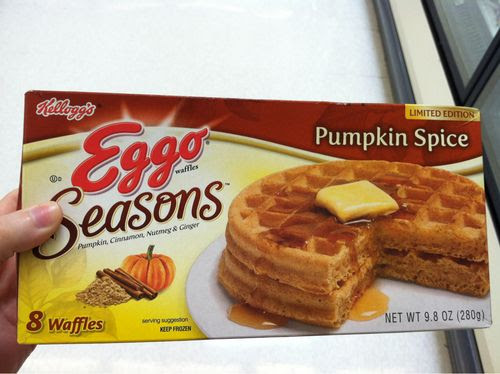 Eggo Pumpkin Spice Waffles
