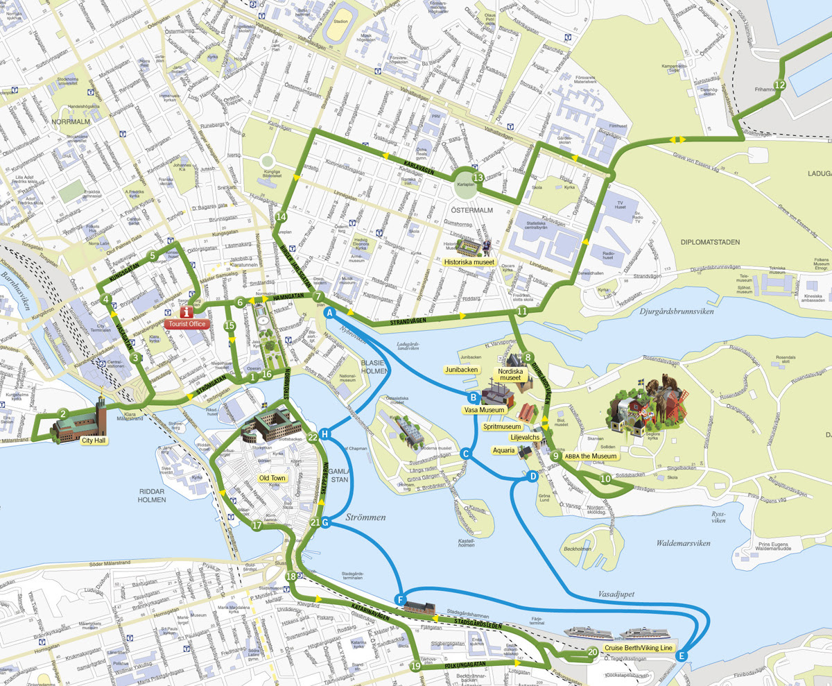 Buss 3 Stockholm Karta | Karta