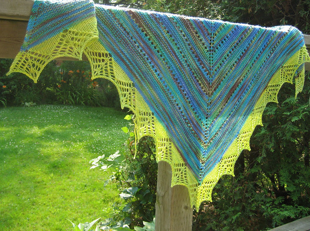 Prism Shawl in Meadow