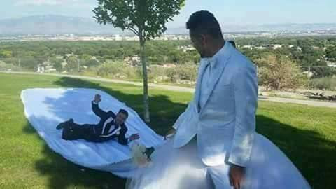 Netizens Slammed Gay Couple For Their Extraordinary Viral Wedding Photos!