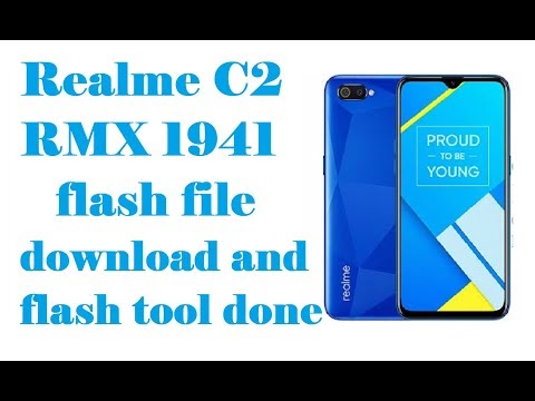 Realme c2 RMX 1941 flash file download and flash tool done