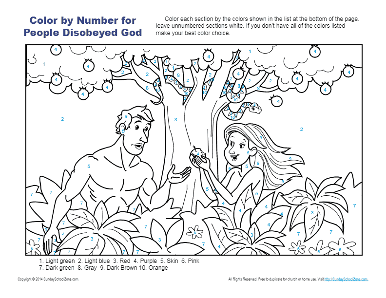 33 Adam And Eve Sin Coloring Pages Mihrimahasya Coloring Kids