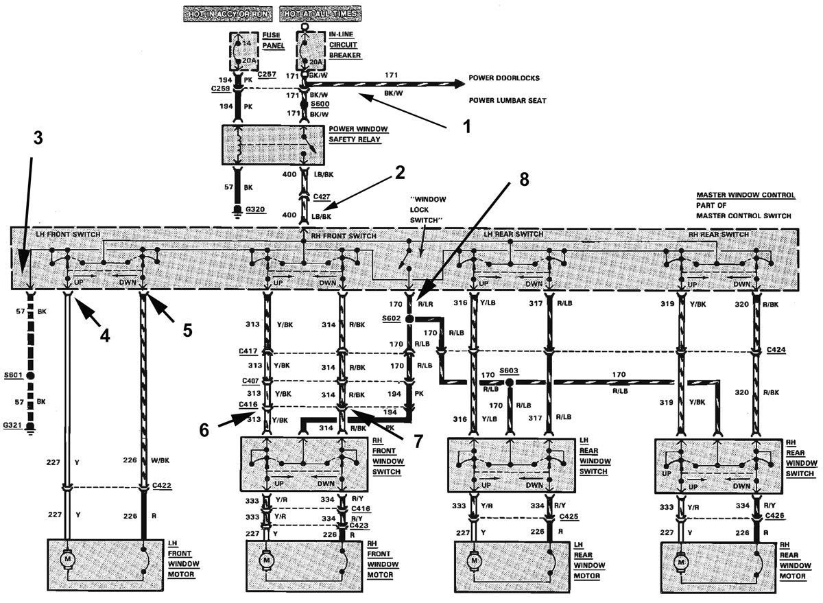 Ford Ranger Light Switch Wiring Diagram - Wiring Diagram