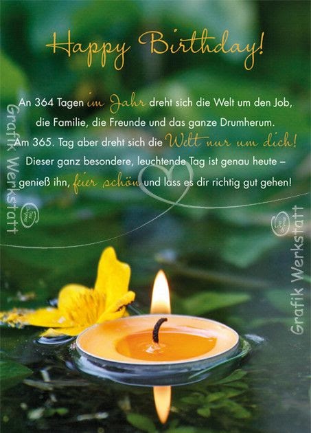 Geburtstagssprüche Besinnlich Spruch Zum Geburtstag DE Spruch