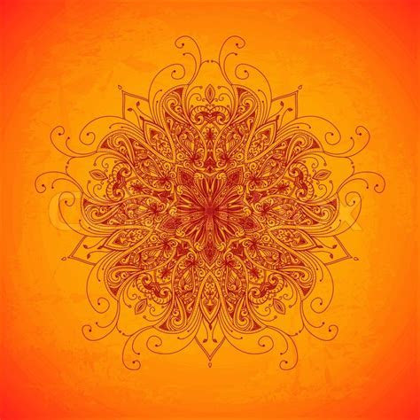 Abstract circle floral ornamental Stock image Abstract circle floral ornamental Stock image
