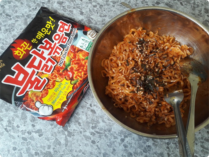 Spicy Korean Ramen Challenge