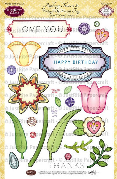 Kristi's Paper Creations: Tulip Thanks Card-JustRite Papercraft April ...