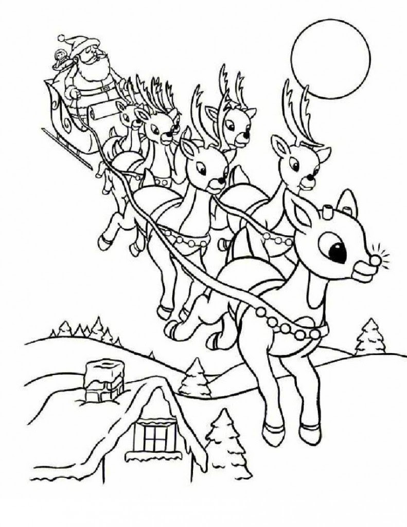 Free Printable Santa Claus Coloring Pages For Kids Free Printable Santa Claus Coloring Pages For Kids