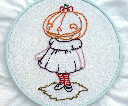 WiP: Creepy Pumpkin Girl