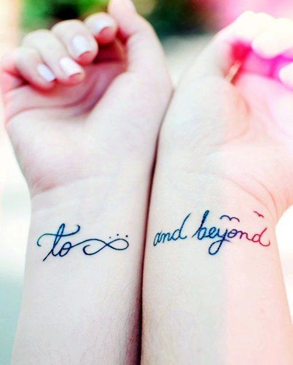 Adorable Sisters Forever Tattoo Design Ideas (22)