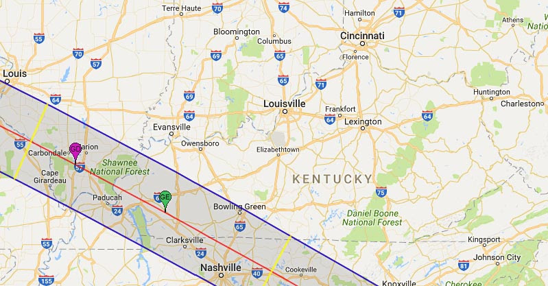 Louisville Ky Time Zone Map - Maps For You