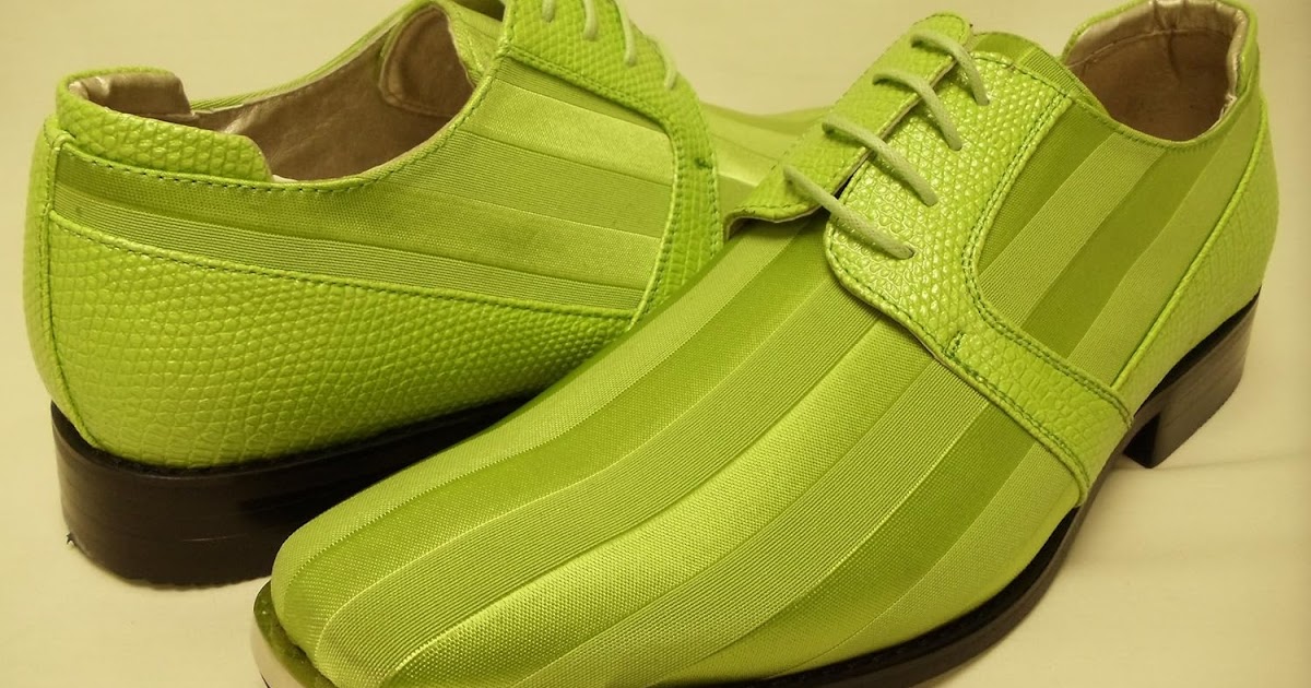 white and lime green shoes