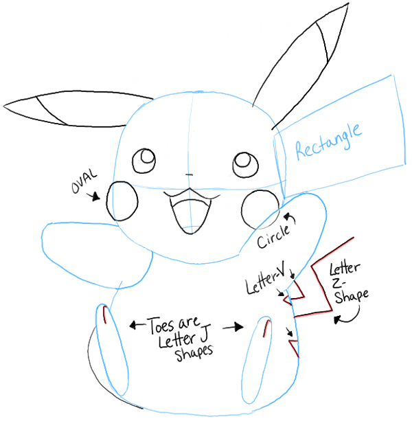 Featured image of post How To Draw Pikachu Step By Step Easy - Step 1 step 2 step 3 step 4 step 5 step 6 step.