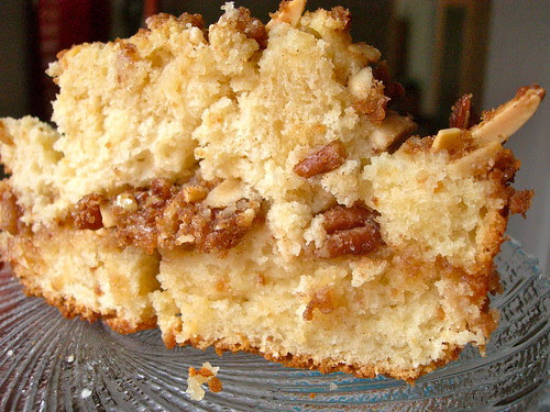 Coffee Cake with Almond-Pecan Streusel