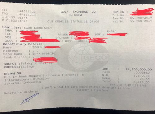 Cek Resi Pengiriman Uang Dari Luar Negeri Barang Baru