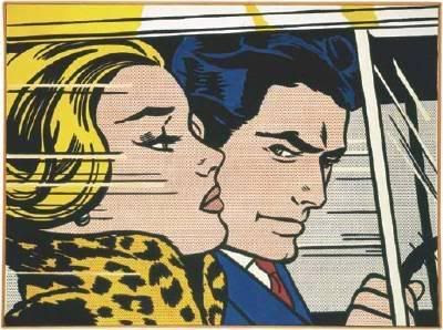 Esta imagen no tieme mucho que ver con el relato... bueno, sí, es un cuadro pop