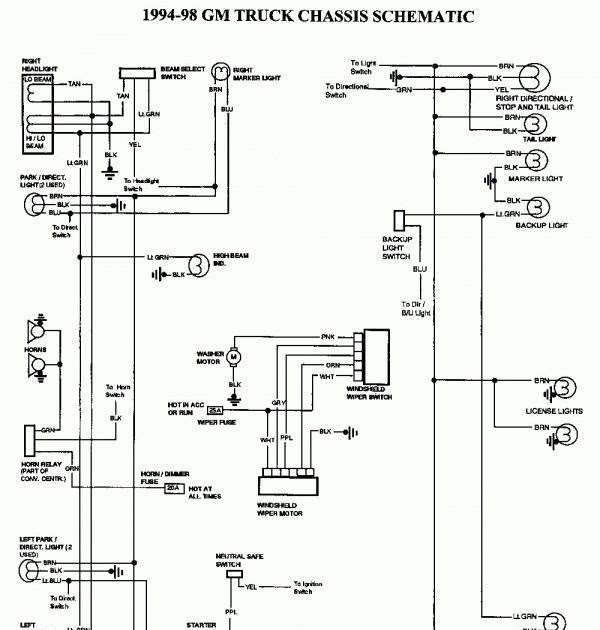 60 New Chevy Express Tail Light Wiring Diagram