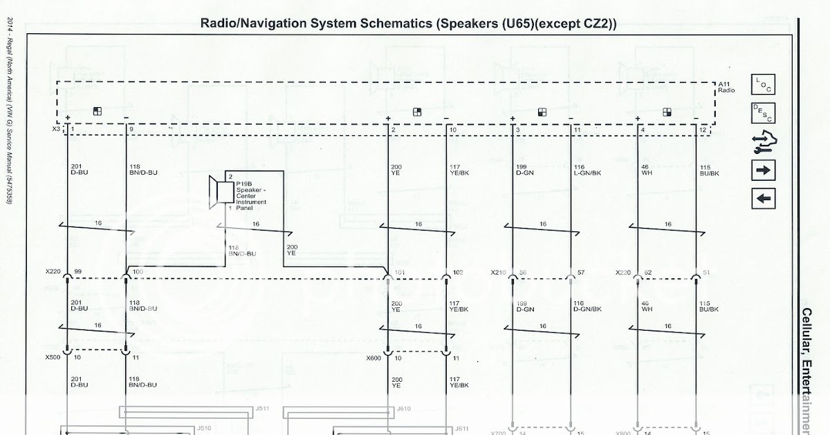 Regal Monsoon Rear Speaker Wire Diagram - Complete Wiring Schemas