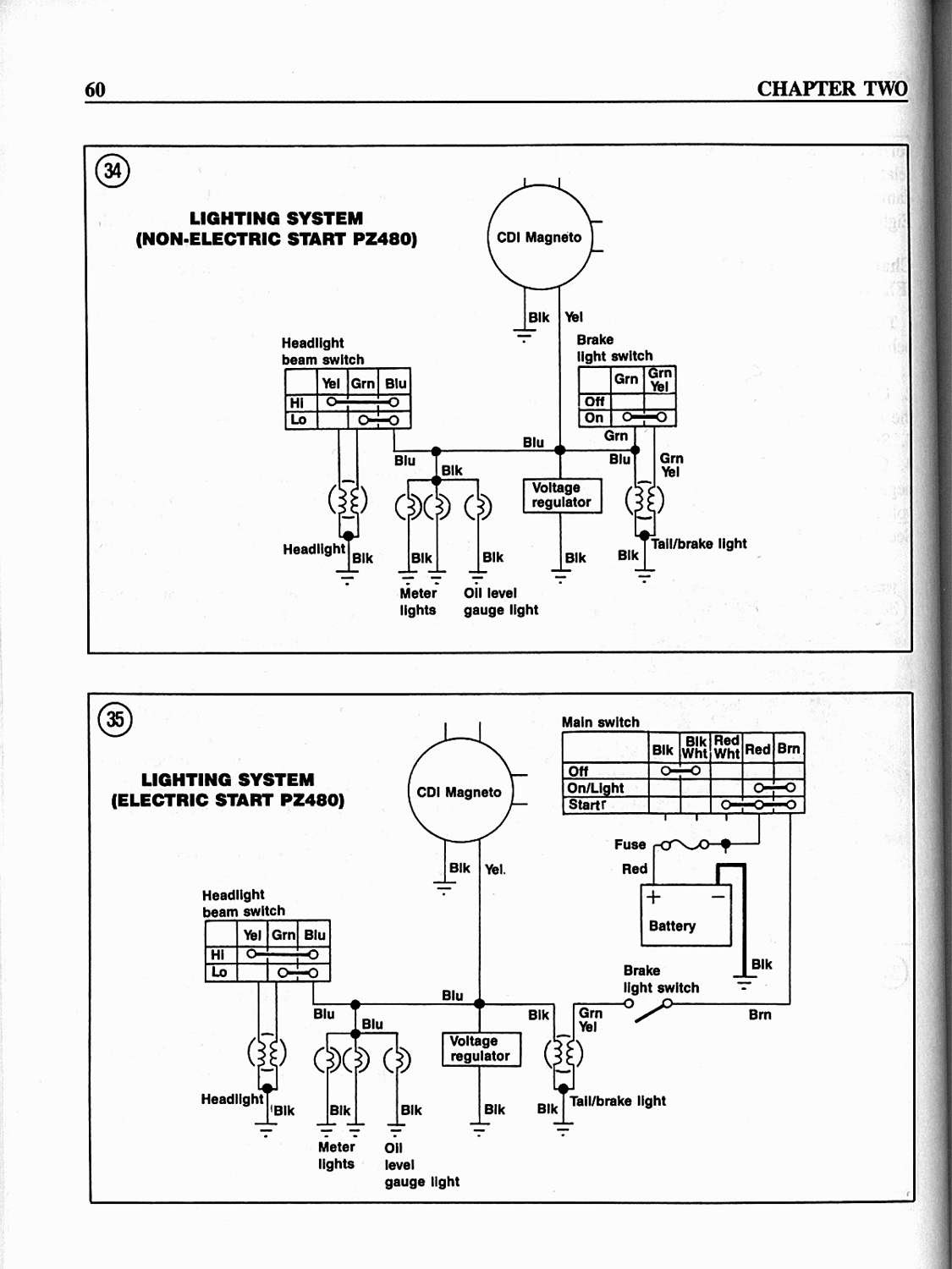 Yamaha 89 Wiring Diagram - Wiring Diagram Schemas