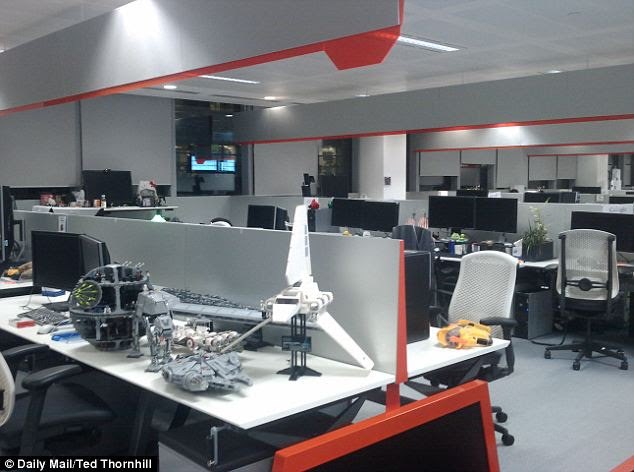 Google office desks