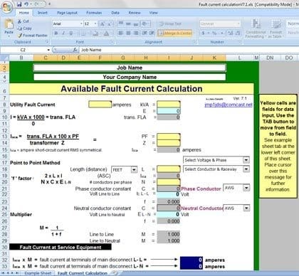 Solar Panel Calculator Excel Sheet - Sheet