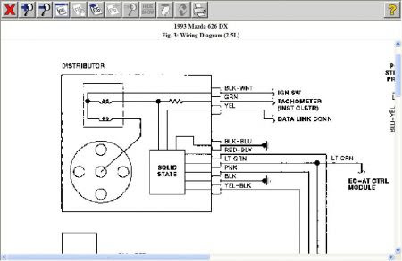 Mazda 626 Distributor Wiring Diagram - Wiring Diagram Schemas