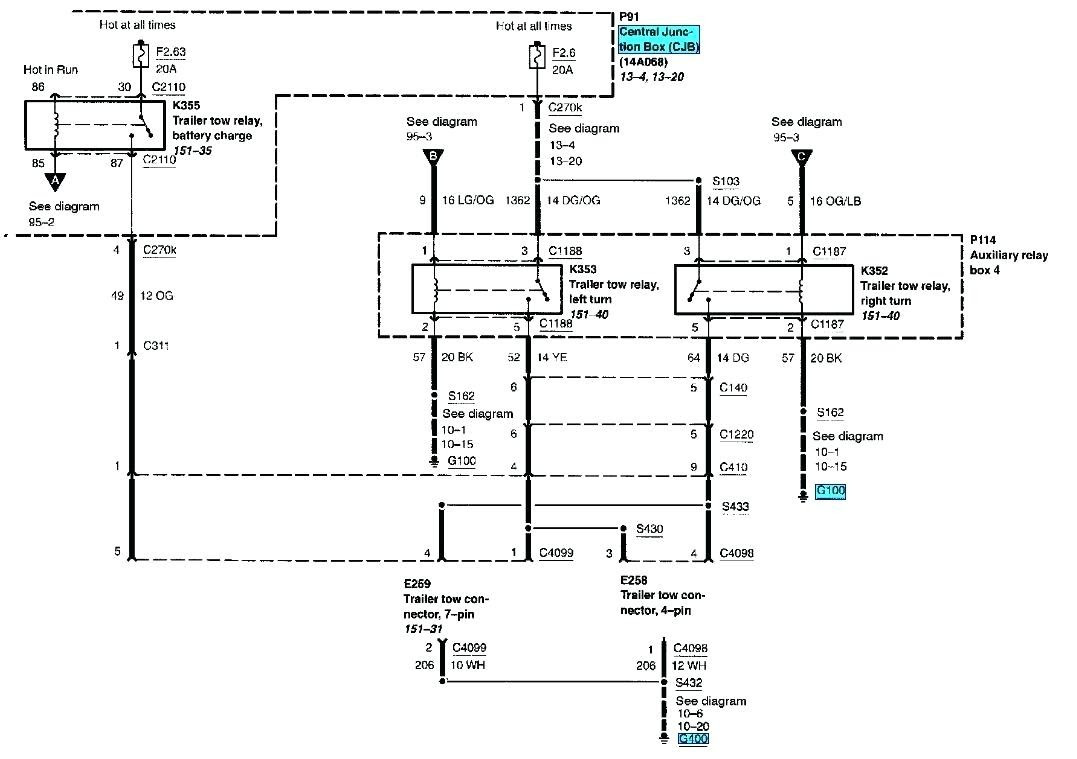 Wiring Diagram PDF: 2002 Ford F250 Wiring Diagram Lights