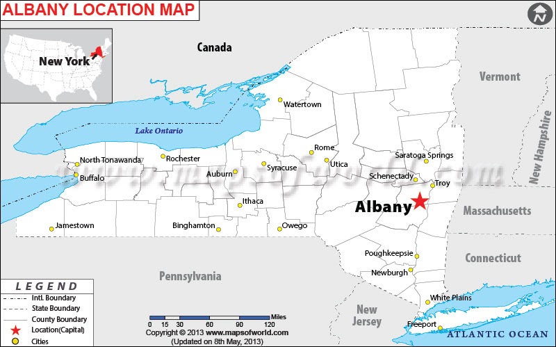 Map Of Albany New York  Map Of Zip Codes