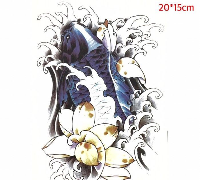 Terkeren 18+ Desain Tato Ikan Koi Gambar Tato Keren