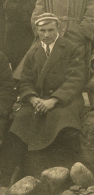 Henryk Seweryn Zawadzki, fotografia z 1925 roku; proszę zwrócić uwagę na studencką czapkę
