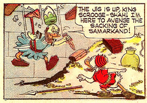 Hi-KEEBA! Top Comics Uncle Scrooge #2 panel