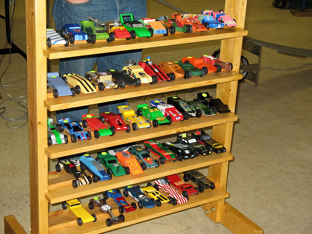 Pinewood derby cars