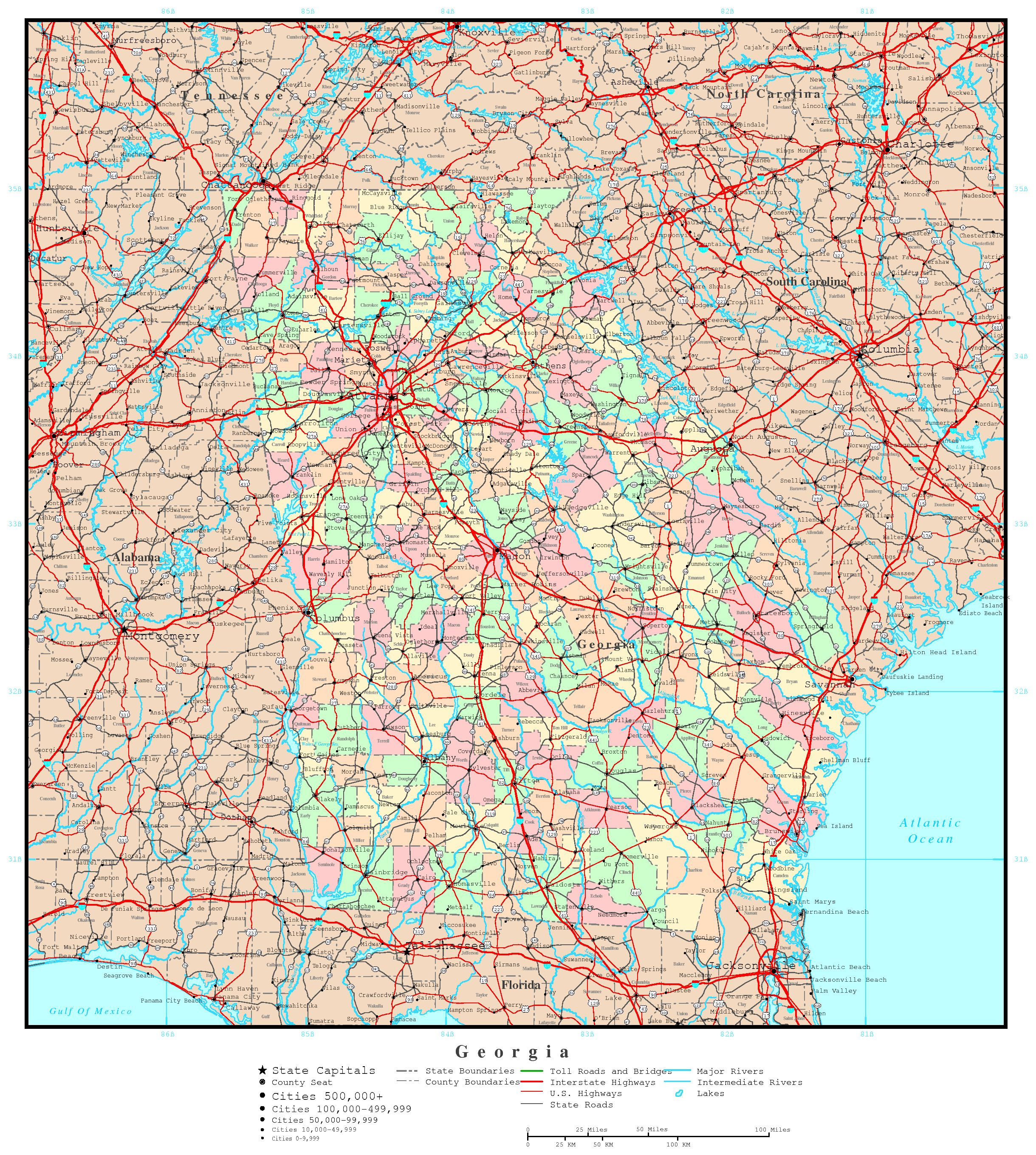 Atlas Georgia Mapbeat