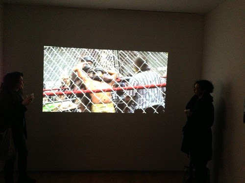 A video clip, from Shaun El C's show