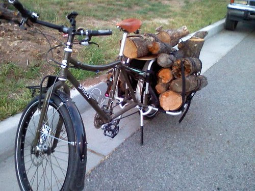Wood hauling - first load