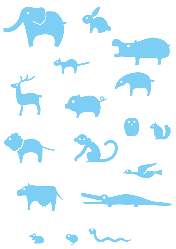 いろいろ イラスト 簡単 動物 動物細胞 イラスト 簡単