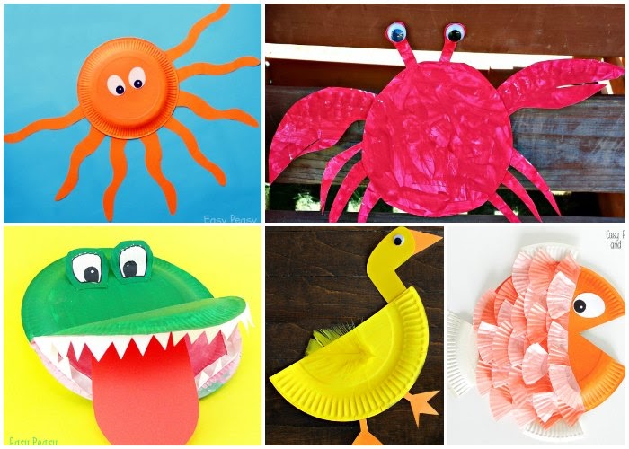 Zoo Animals Paper Plate Crafts - Diy And Crafts