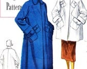 1940s Misses Topcoat Vintage Sewing Pattern, Simplicity Designer's Pattern 8216 bust 30" - MissBettysAttic 1940s Misses Topcoat Vintage Sewing Pattern, Simplicity Designer's Pattern 8216 bust 30" - MissBettysAttic