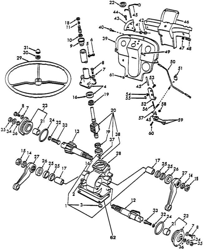 Ford 2000 Tractor Parts Diagram - Diagram For You