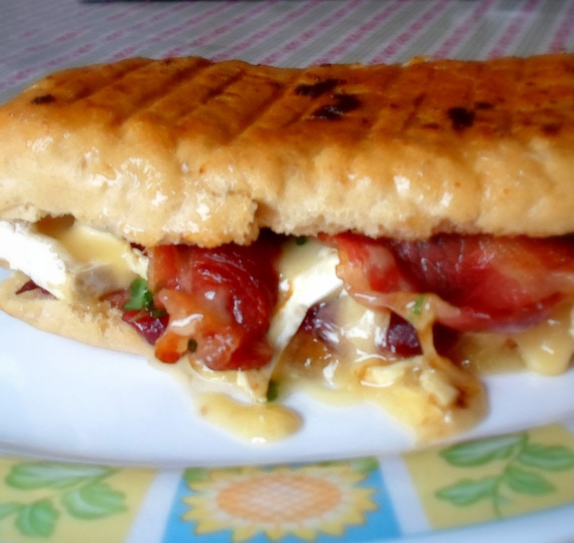 Cranberry, Bacon & Brie Panini