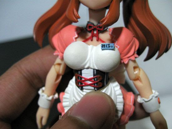 She's got HUGE...details. Revoltech Fraulein Mikuru Asahina