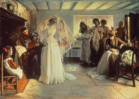 The Wedding Morning Painting by John Henry Frederick Bacon The Wedding Morning Painting by John Henry Frederick Bacon