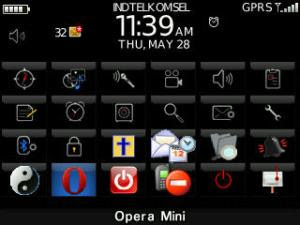 click Opera Mini ICON to start installation